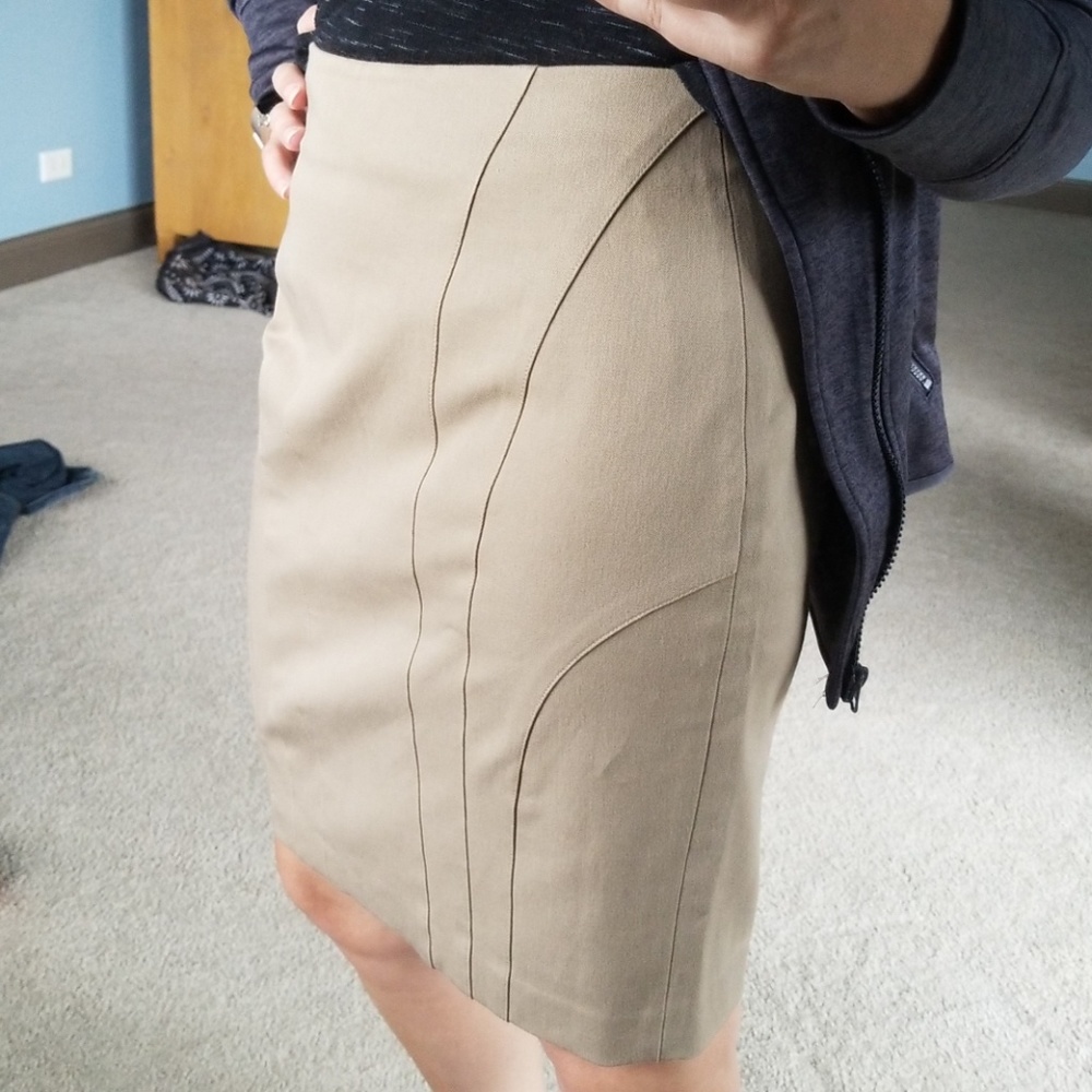 New Banana Republic Seam Detail Skirt